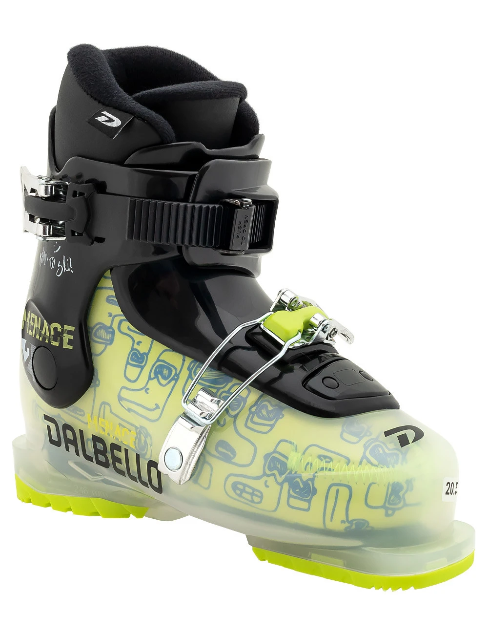 Buty Narciarskie Dziecięce DALBELLO MENACE 2.0 JR 3 Buty Narciarskie Dziecięce DALBELLO MENACE 2.0 JR