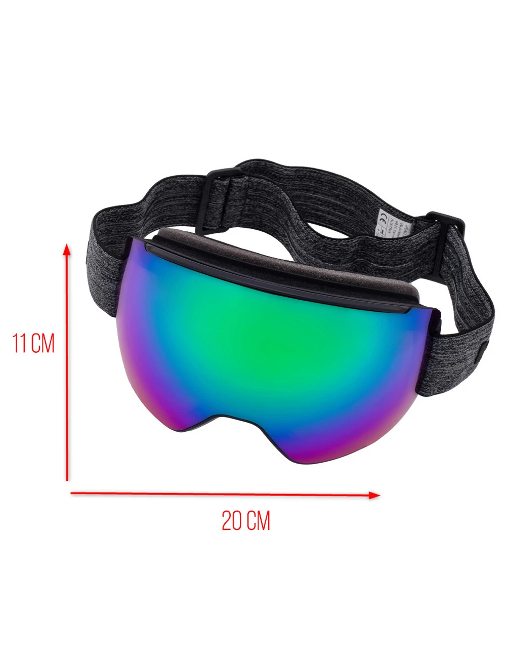 Gogle Narciarskie Męskie HEAD MAGNIFY KORE + Dodatkowa Szyba 6 Gogle Narciarskie Męskie HEAD MAGNIFY KORE + Dodatkowa Szyba - obrazek 4