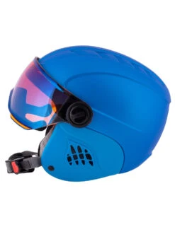 Kask Narciarski Dziecięcy ALPINA CARAT LE VISOR Blue -Reusch Ski Sklep kask narciarski dzieciecy alpina carat le visor blue 2