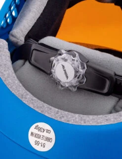 Kask Narciarski Dziecięcy ALPINA CARAT LE VISOR Blue -Reusch Ski Sklep kask narciarski dzieciecy alpina carat le visor blue 5