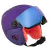 Kask Narciarski Dziecięcy ALPINA CARAT LE VISOR Royal Purple -Reusch Ski Sklep kask narciarski dzieciecy alpina carat le visor royal purple