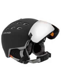 Kask Narciarski Damski Z Wbudowaną Szybą HEAD RACHEL Black 2023