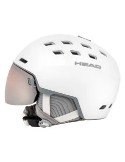 Kask Narciarski Damski Z Wbudowaną Szybą HEAD RACHEL White -Reusch Ski Sklep kaski narciarski damski z wbudowana szyba head rachel white 2023 2