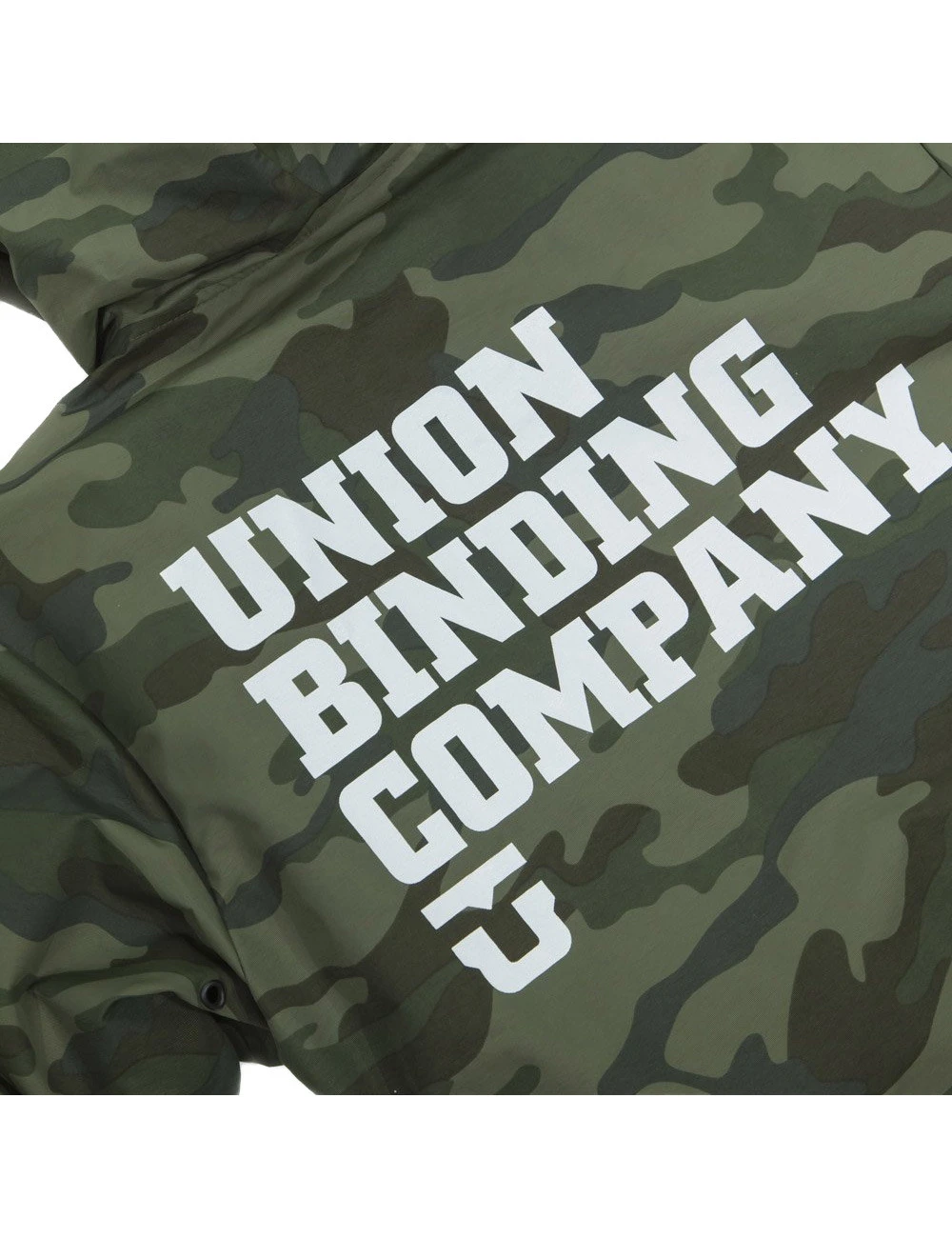 Męska Kurtka Union Bindings Hooded Coaches Team Camo 4 Męska Kurtka Union Bindings Hooded Coaches Team Camo - obrazek 2