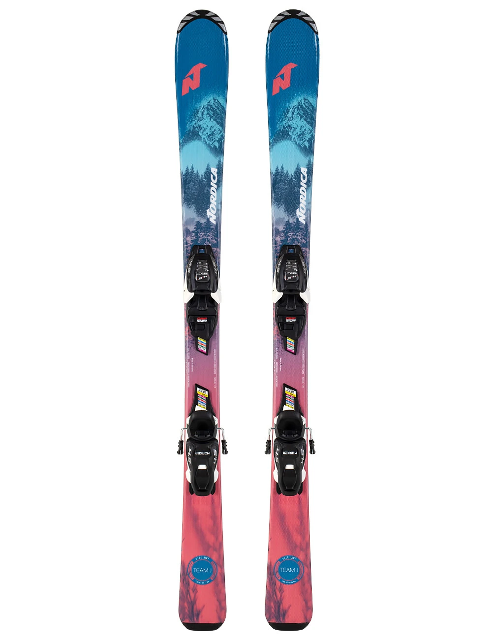 Narty Dziecięce NORDICA TEAM Jr + Wiązania NORDICA FDT 4.5 Z GRIP WALK 3 Narty Dziecięce NORDICA TEAM Jr + Wiązania NORDICA FDT 4.5 Z GRIP WALK