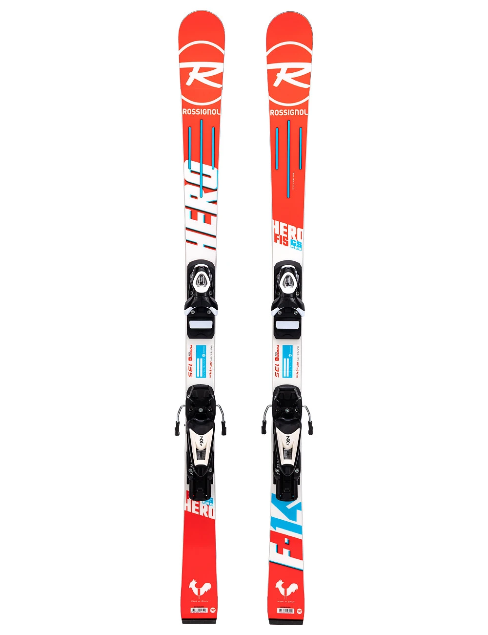 Narty Dziecięce Sportowe ROSSIGNOL HERO FIS GS PRO + Wiązania LOOK NX JR7 3 Narty Dziecięce Sportowe ROSSIGNOL HERO FIS GS PRO + Wiązania LOOK NX JR7