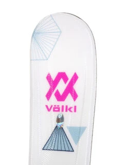 Narty Dziecięce VOLKL CHICA Pink + Wiązanie MARKER FDT 4.5 JR Z GRIP WALK -Reusch Ski Sklep narty dzieciece volkl chica pink wiazanie marker vmotion 45 jr 4