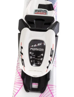 Narty Dziecięce VOLKL CHICA Pink + Wiązanie MARKER FDT 4.5 JR Z GRIP WALK -Reusch Ski Sklep narty dzieciece volkl chica pink wiazanie marker vmotion 45 jr 5