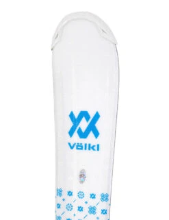 Narty Dziecięce VOLKL FLAIR JUNIOR + Wiązanie MARKER VMOTION 4.5 Z GRIP WALK -Reusch Ski Sklep narty dzieciece volkl flair junior wiazanie marker vmotion 45 z grip walk 4