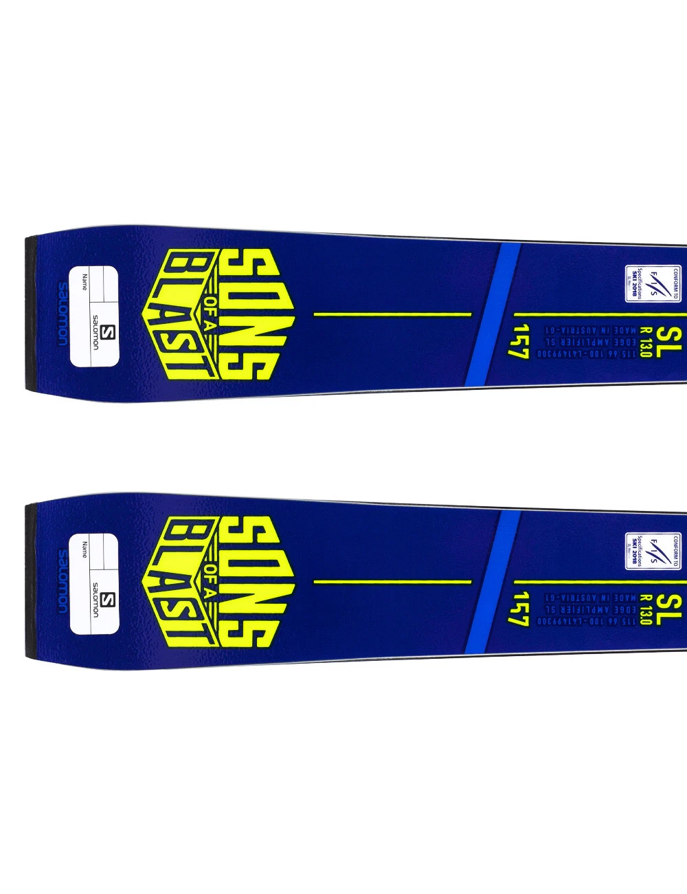 Narty Komórkowe Slalomowe - Homologacja FIS - SALOMON S/RACE FIS SL + Wiązanie SALOMON X12 Lab Race 7 Narty Komórkowe Slalomowe - Homologacja FIS - SALOMON S/RACE FIS SL + Wiązanie SALOMON X12 Lab Race - obrazek 5