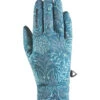 Rękawice Narciarskie DAKINE WOMENS RAMBLER LINER ORNAMENTAL TEAL -Reusch Ski Sklep rekawice narciarskie dakine womens rambler liner ornamental teal