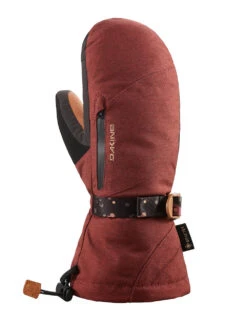 Rękawice Narciarskie Damskie DAKINE LEATHER SEQUOIA GORE-TEX MITT DARK ROSE